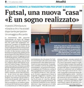Futsal una nuova casa